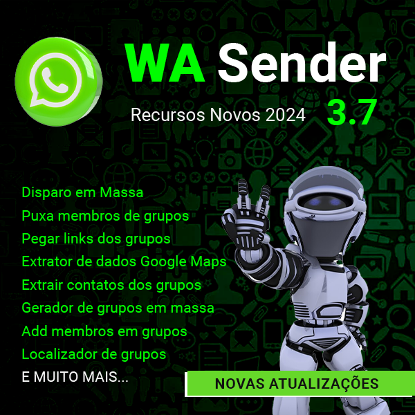 Wasender 3.7 - Disparo em massa