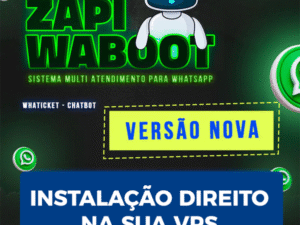 Zapi Waboot Whaticket (Versão Nova) 01-06-2025